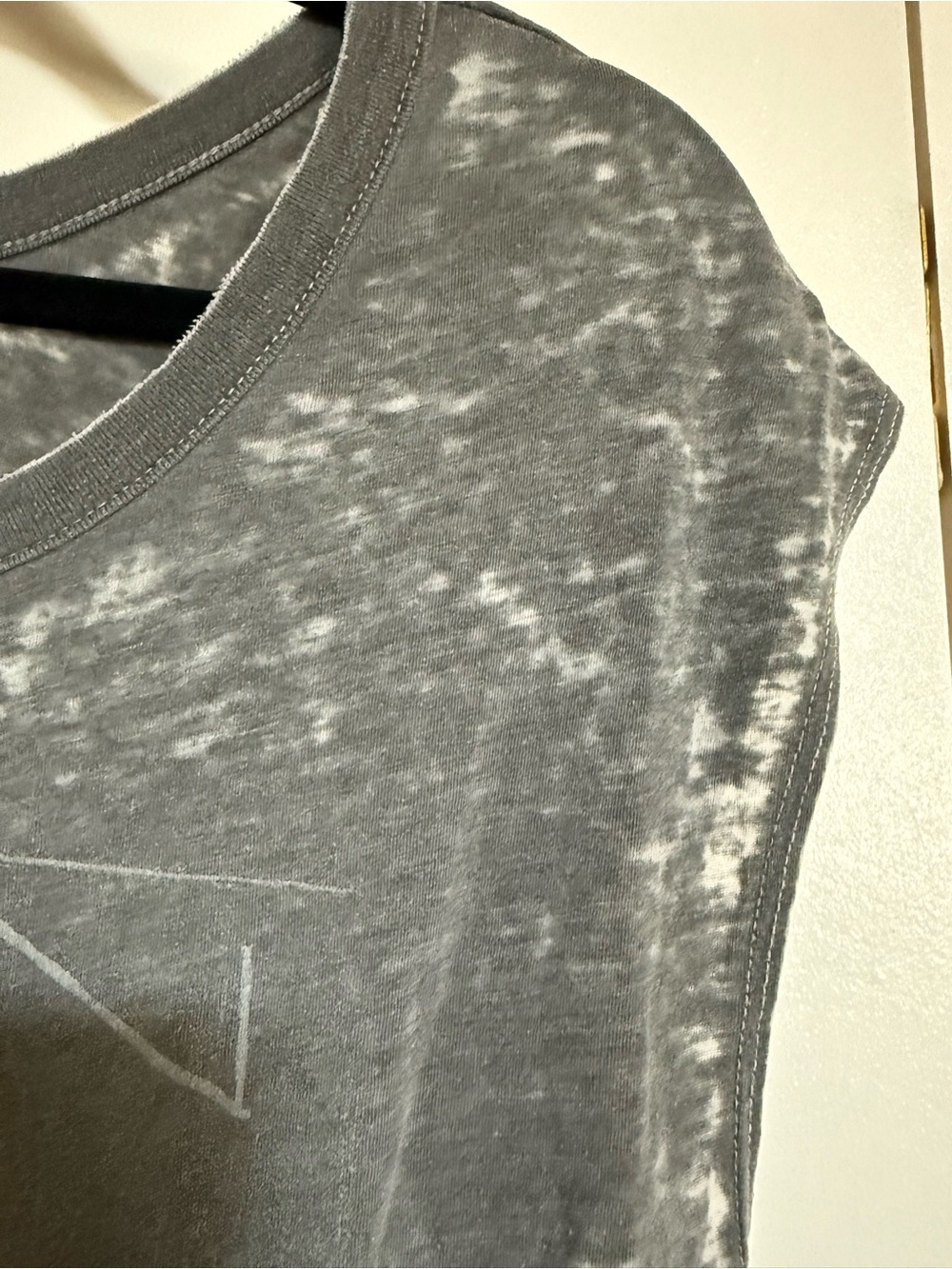 Chaser Moon Phase Burnout Graphic Tee Celestial Boho Gray Muscle Top Medium - Picture 10 of 14